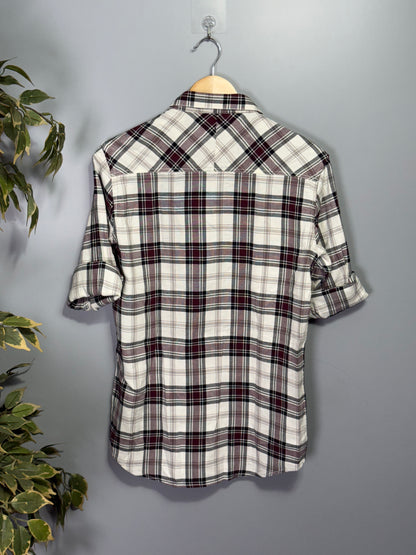 Men's Oxford Checks Full sleeve Cotton Shirt