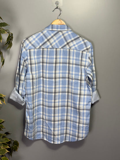 Men's Checked Full sleeve Double Cloth Shirt