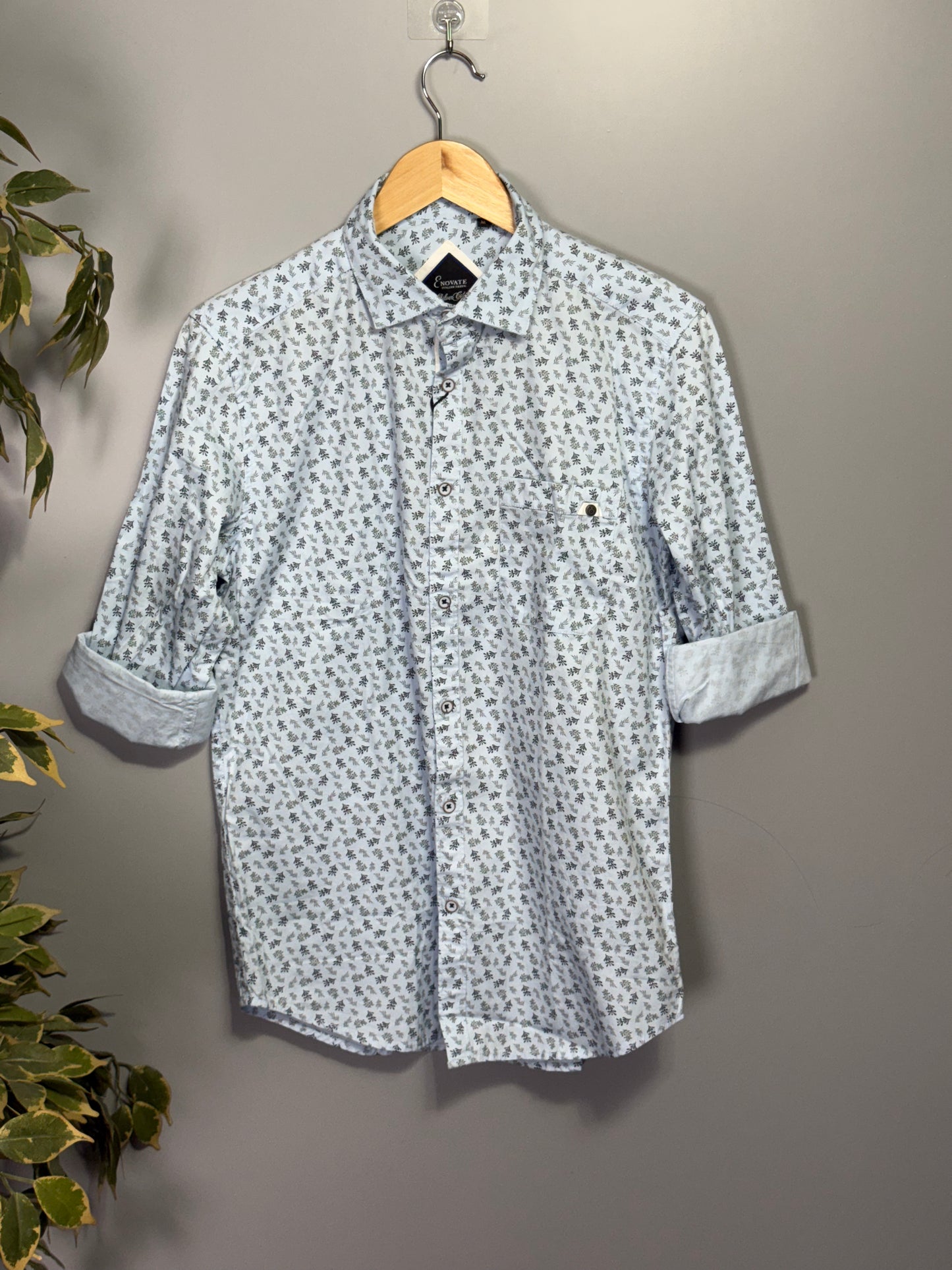 Men's Printed Full Sleeve Cotton Shirt