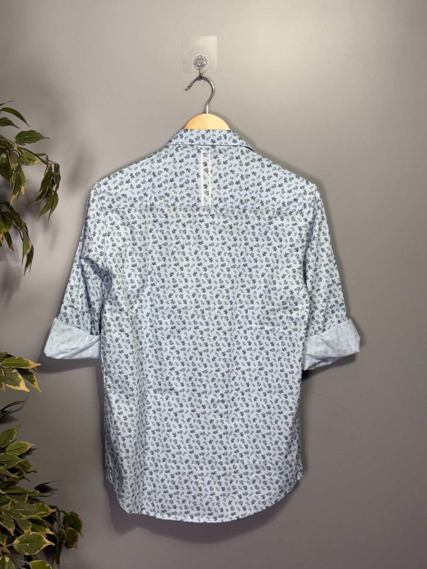 Men's Printed Full Sleeve Cotton Shirt