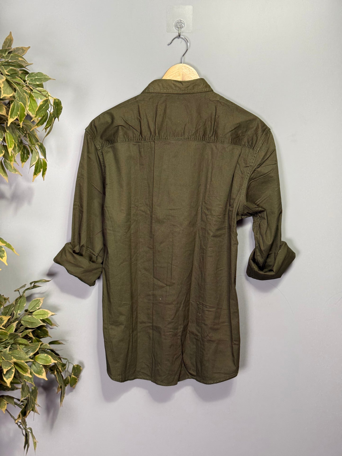 Men's Solid Full Sleeve Shirt