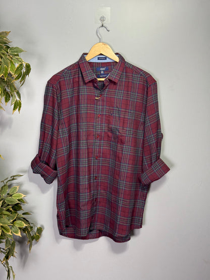 Men's Checked Full Sleeve Shirt