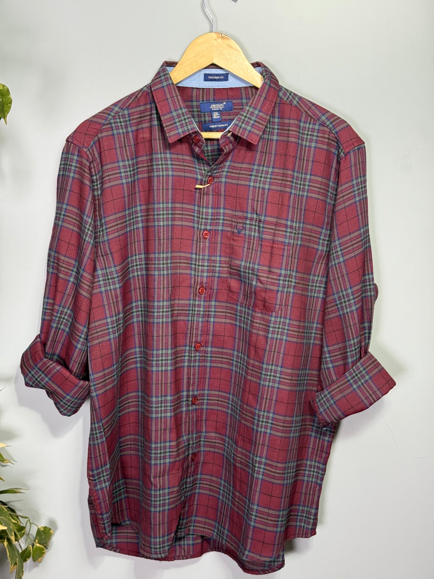 Men's Checked Full Sleeve Shirt