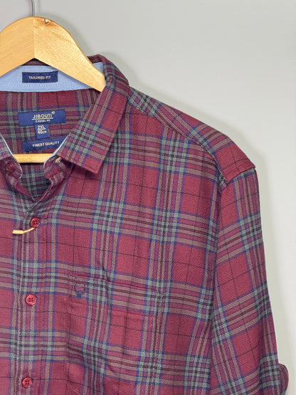 Men's Checked Full Sleeve Shirt