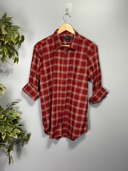 Men's Checked Full Sleeve Shirt