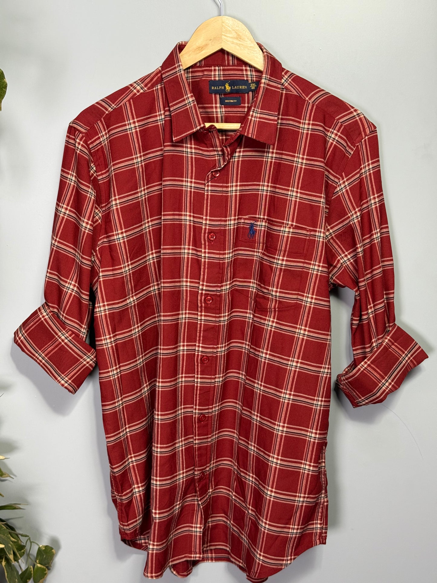 Men's Checked Full Sleeve Shirt