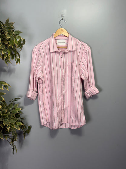 Men's Striped Full Sleeve Shirt