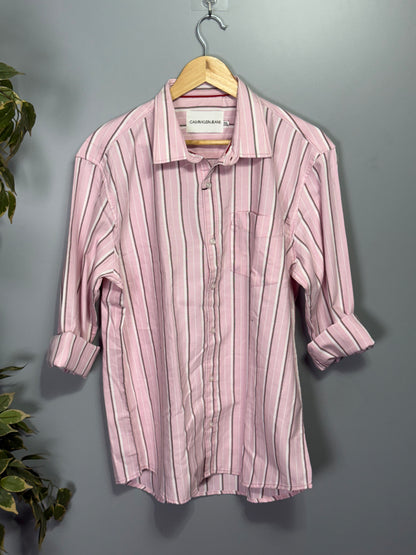 Men's Striped Full Sleeve Shirt