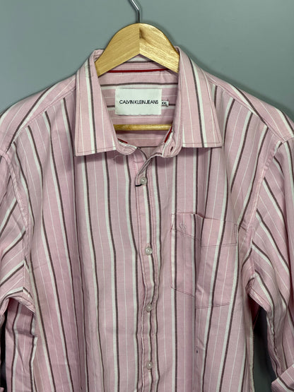 Men's Striped Full Sleeve Shirt