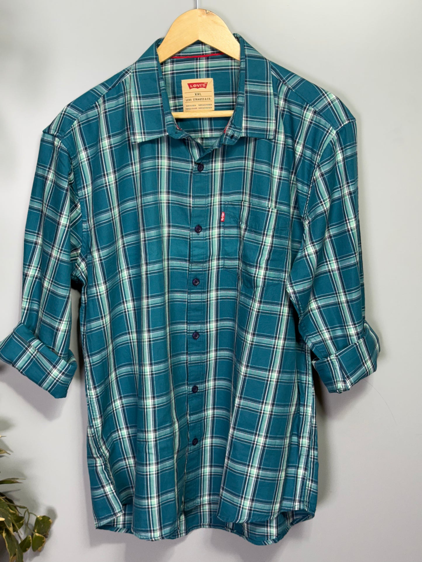 Men's Checked Full Sleeve Shirt