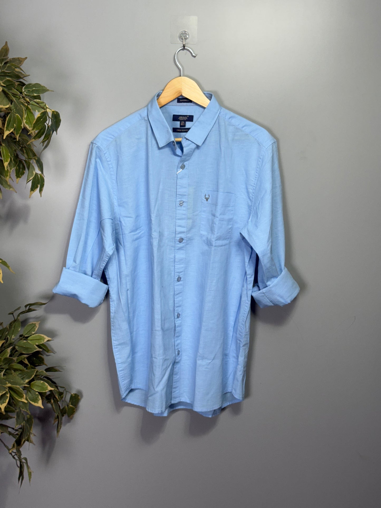 Men's Solid Full Sleeve Shirt