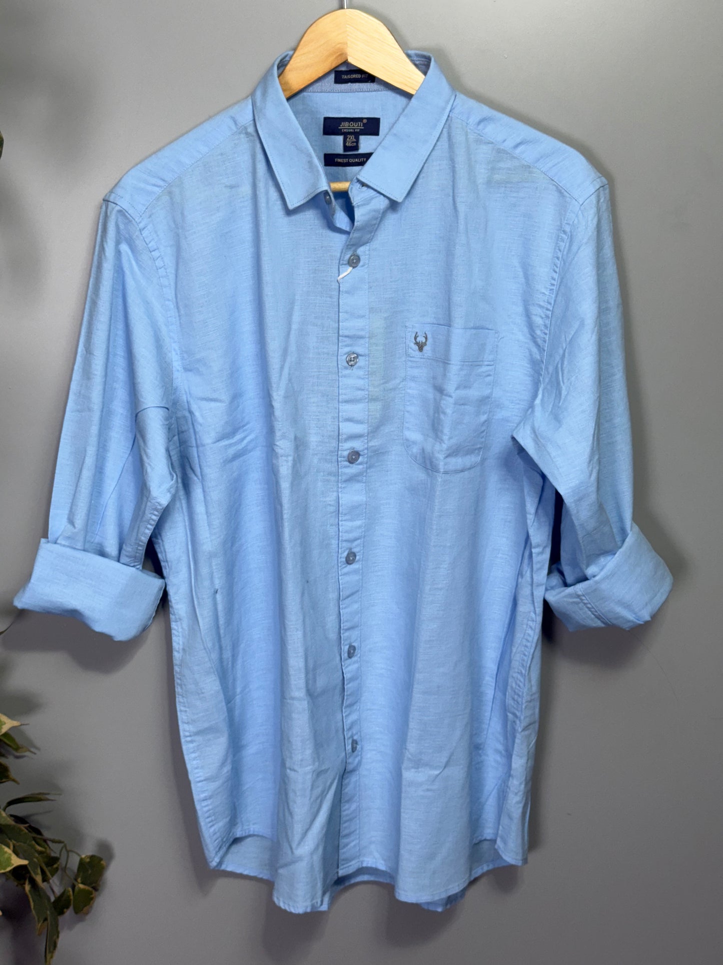 Men's Solid Full Sleeve Shirt