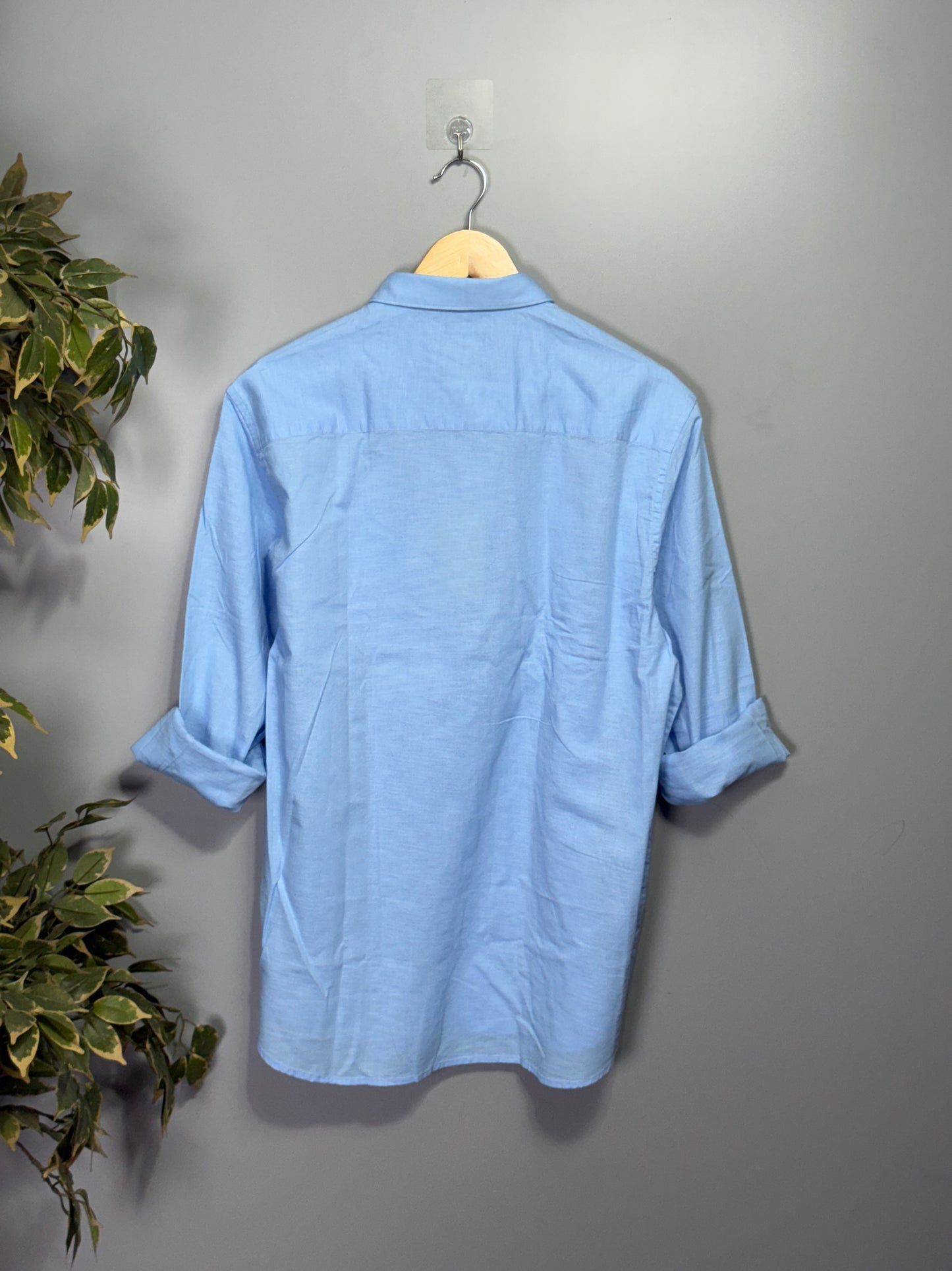 Men's Solid Full Sleeve Shirt