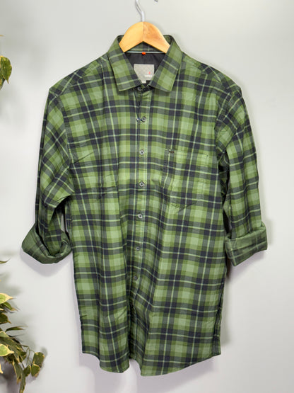 Men's Checked Full Sleeve Shirt