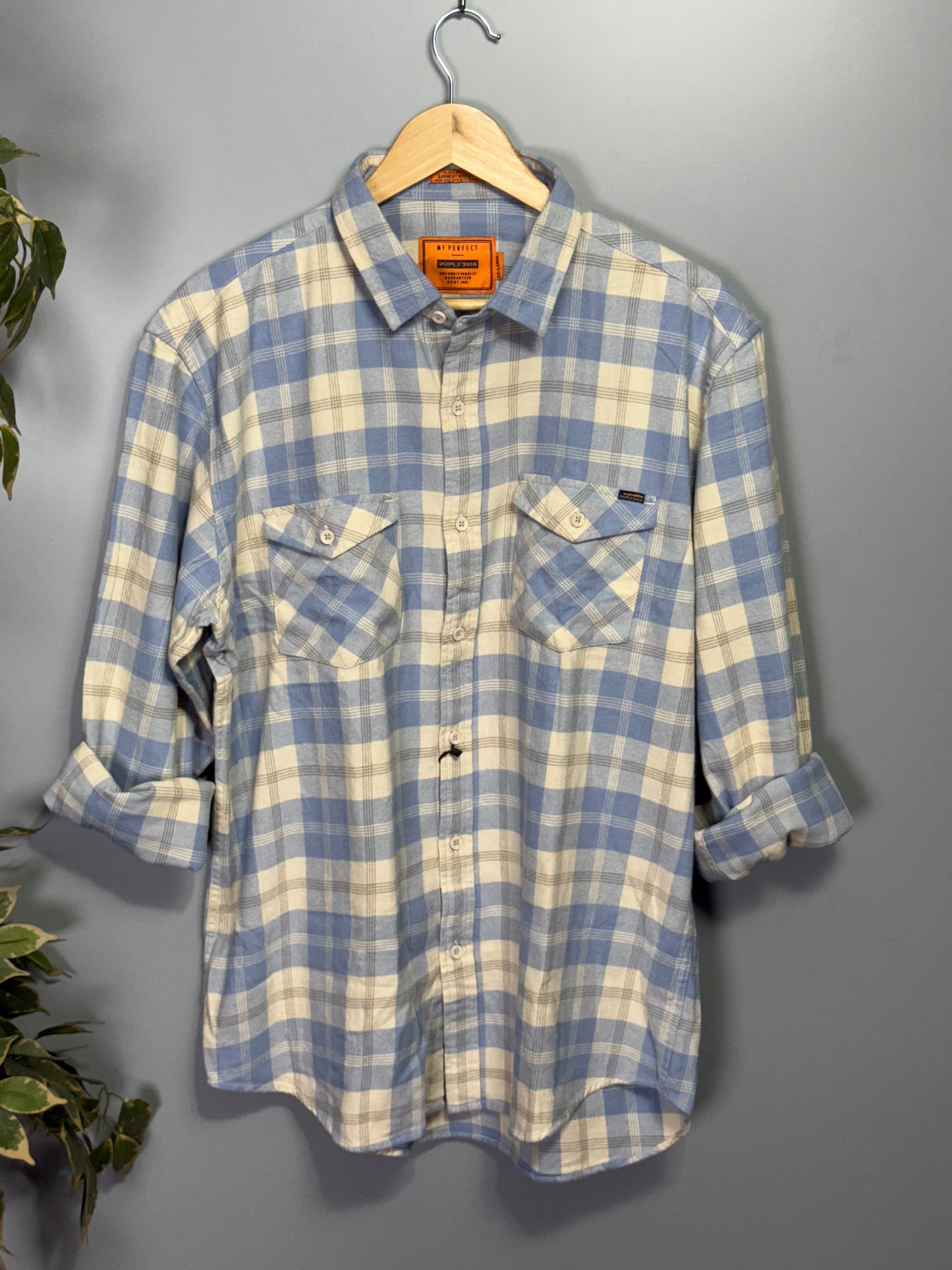 Men's Checked Full Sleeve Shirt