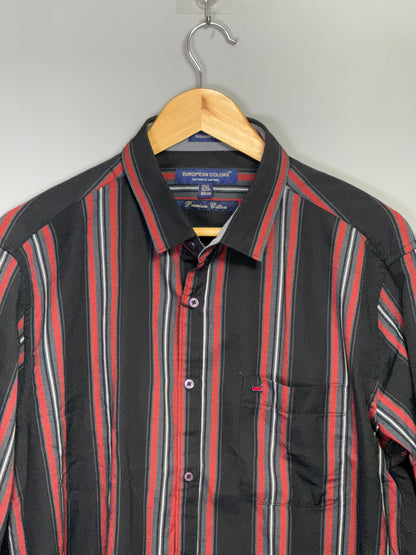 Men's Striped Full Sleeve Shirt