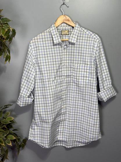 Men's Checked Full Sleeve Shirt