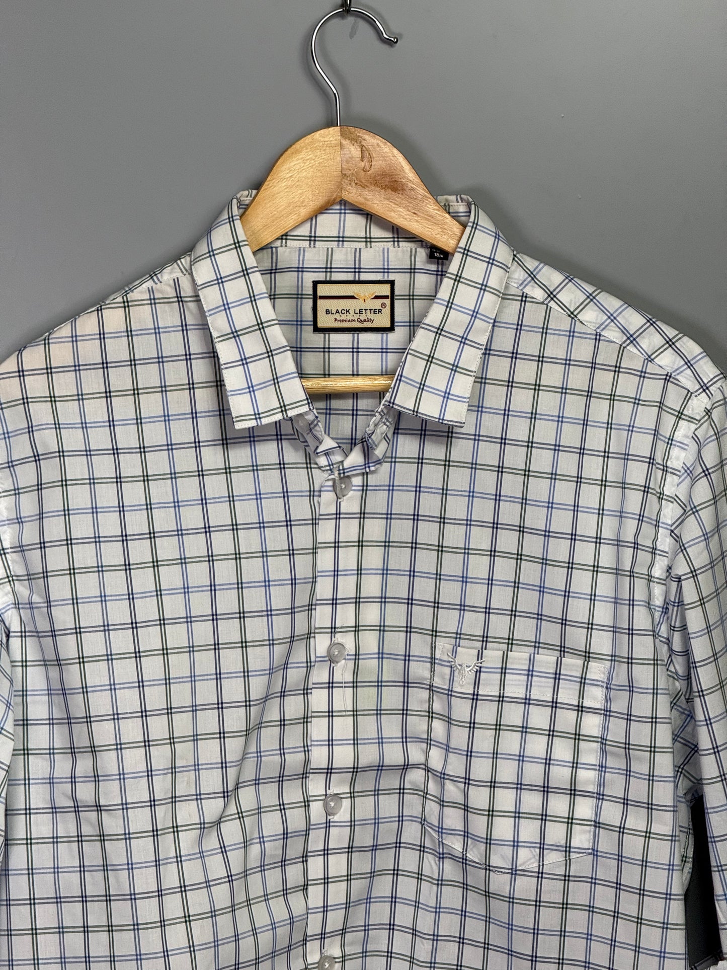 Men's Checked Full Sleeve Shirt