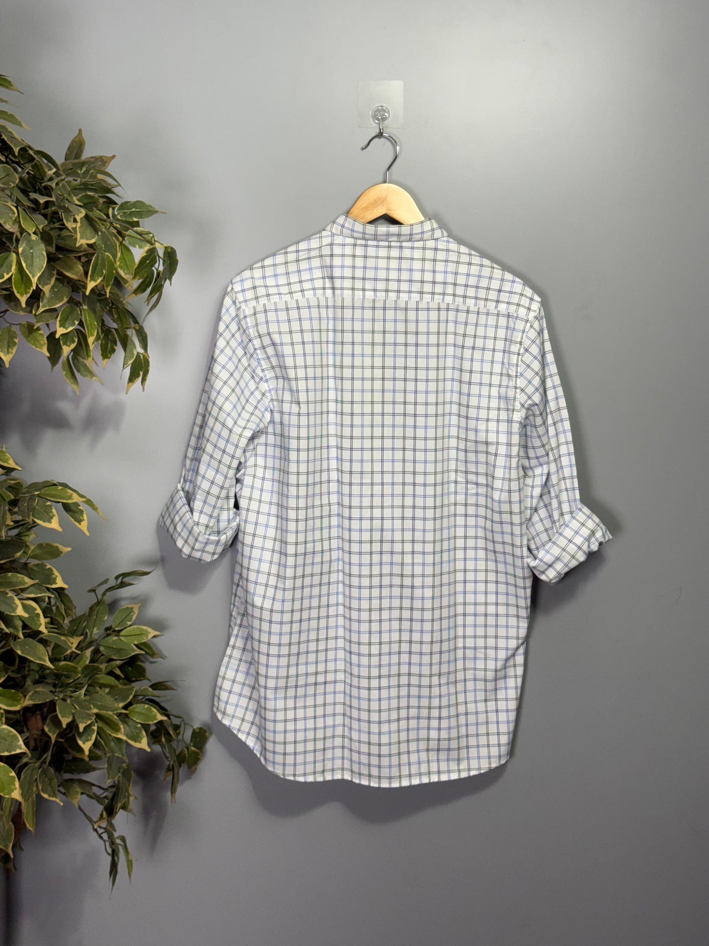 Men's Checked Full Sleeve Shirt