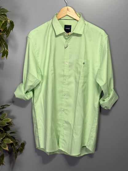 Men's Solid Full Sleeve Shirt