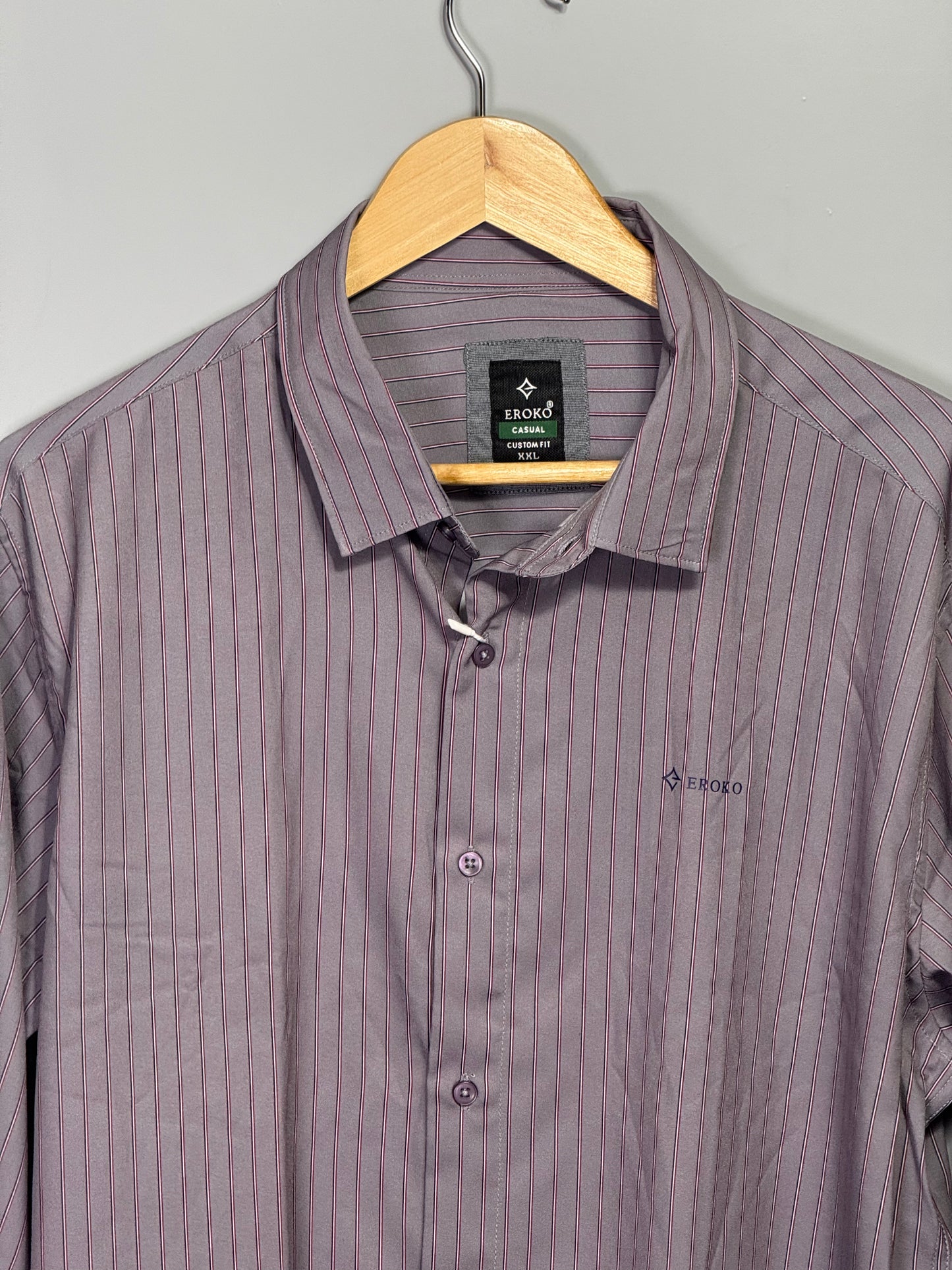 Men's Striped Full Sleeve Shirt