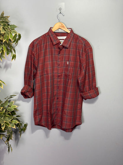 Men's Checked Full Sleeve Shirt