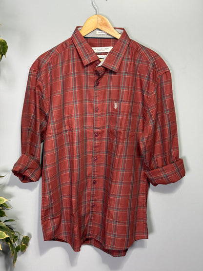 Men's Checked Full Sleeve Shirt