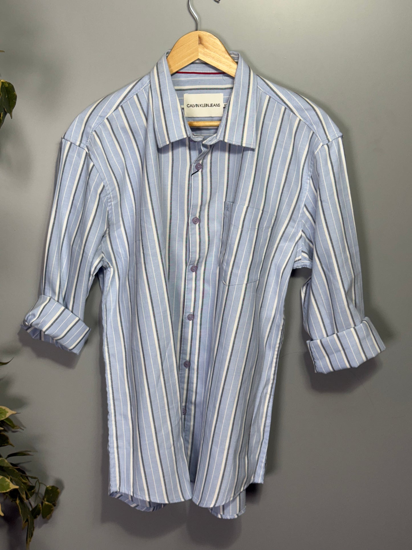 Men's Striped Full Sleeve Shirt