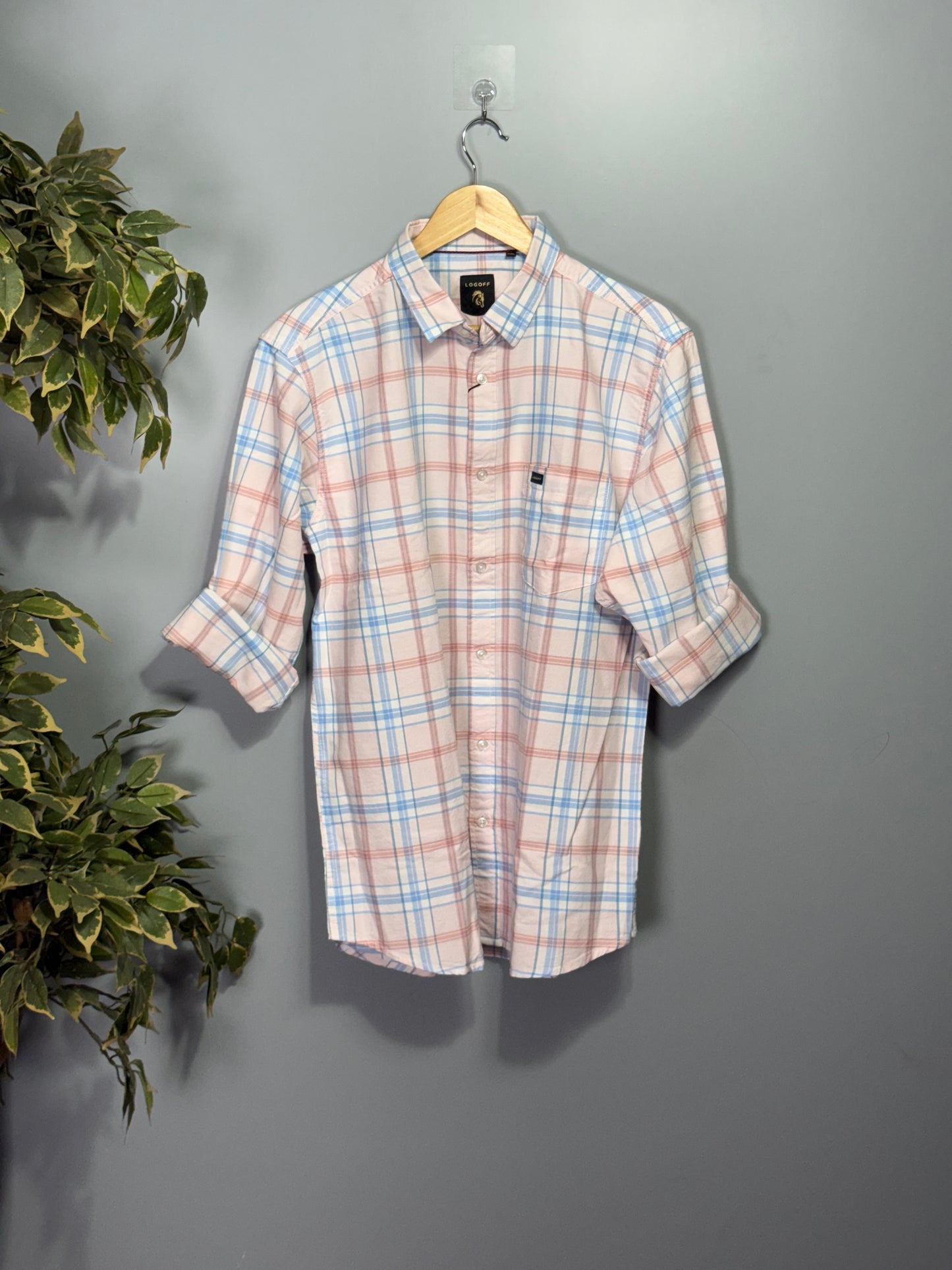 Men's Checked Full Sleeve Shirt