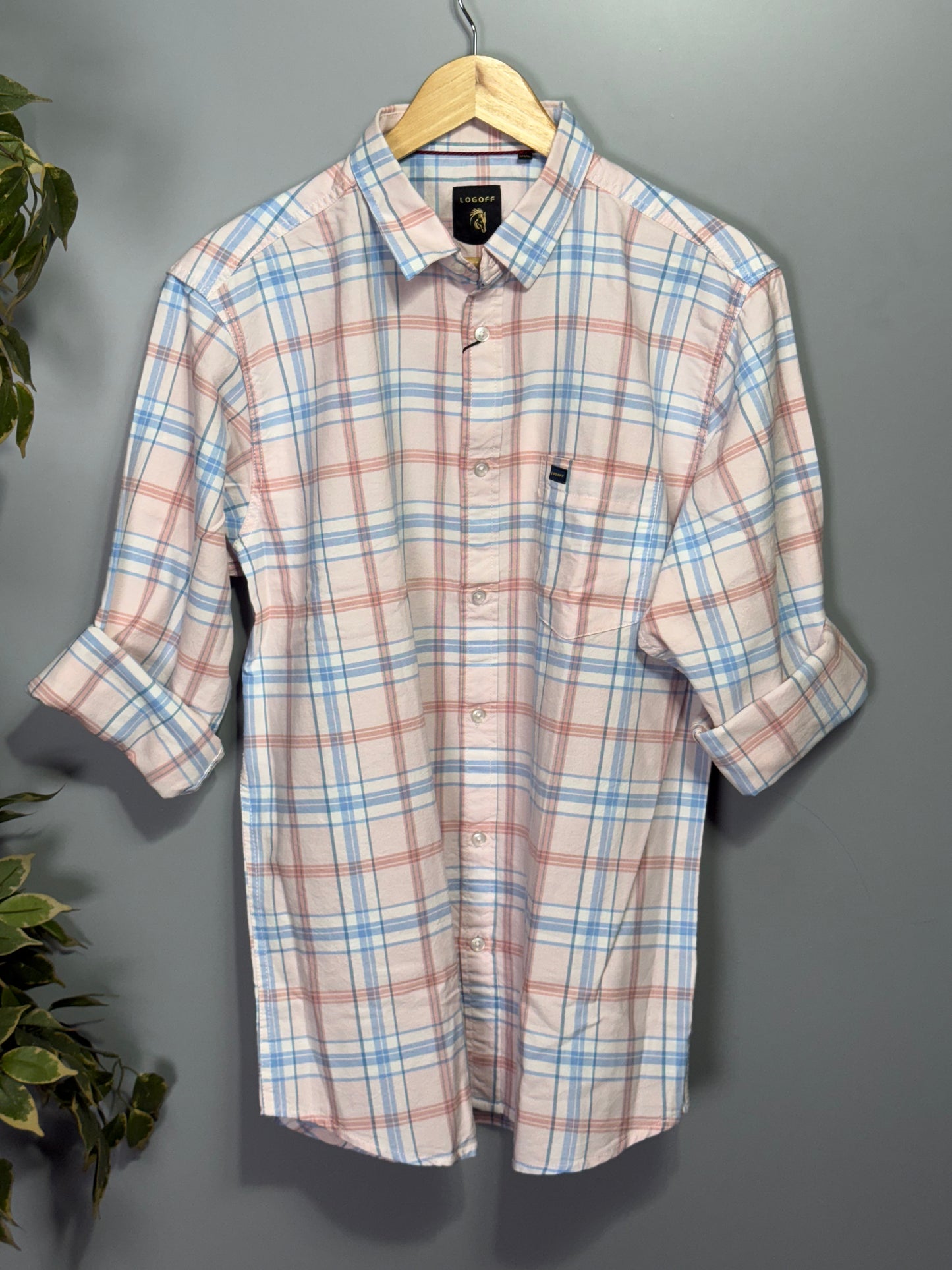 Men's Checked Full Sleeve Shirt