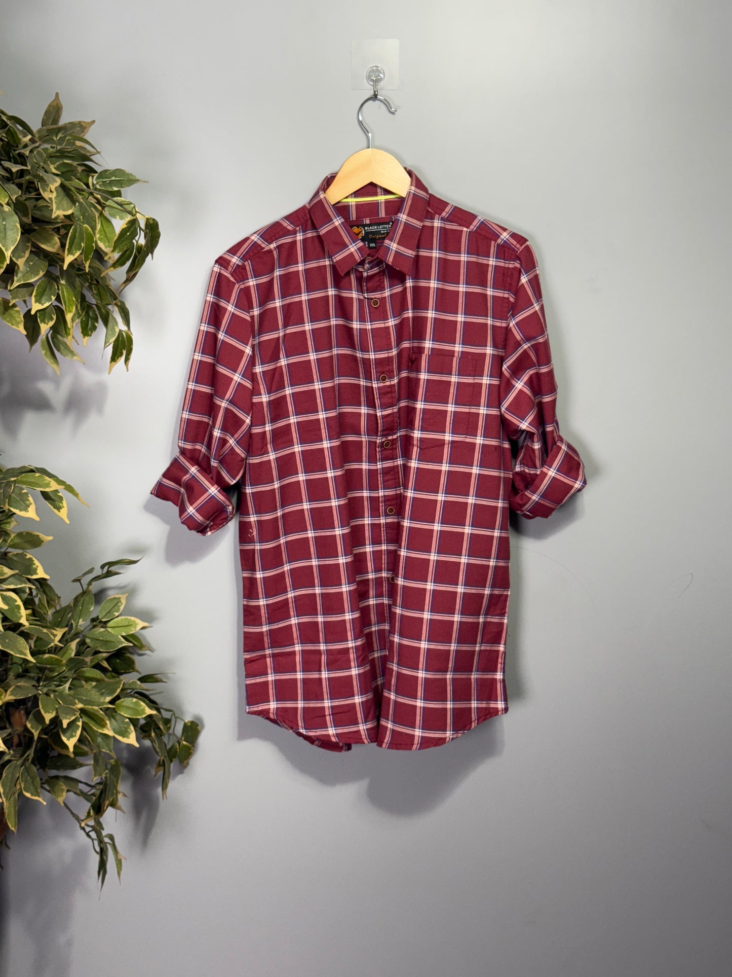 Men's Checked Full Sleeve Shirt