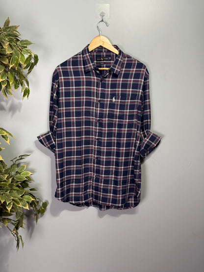 Men's Checked Full Sleeve Shirt