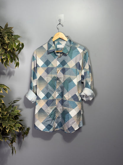 Men's Digitally Printed Full Sleeve Shirt