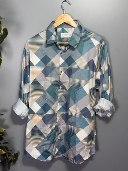 Men's Digitally Printed Full Sleeve Shirt