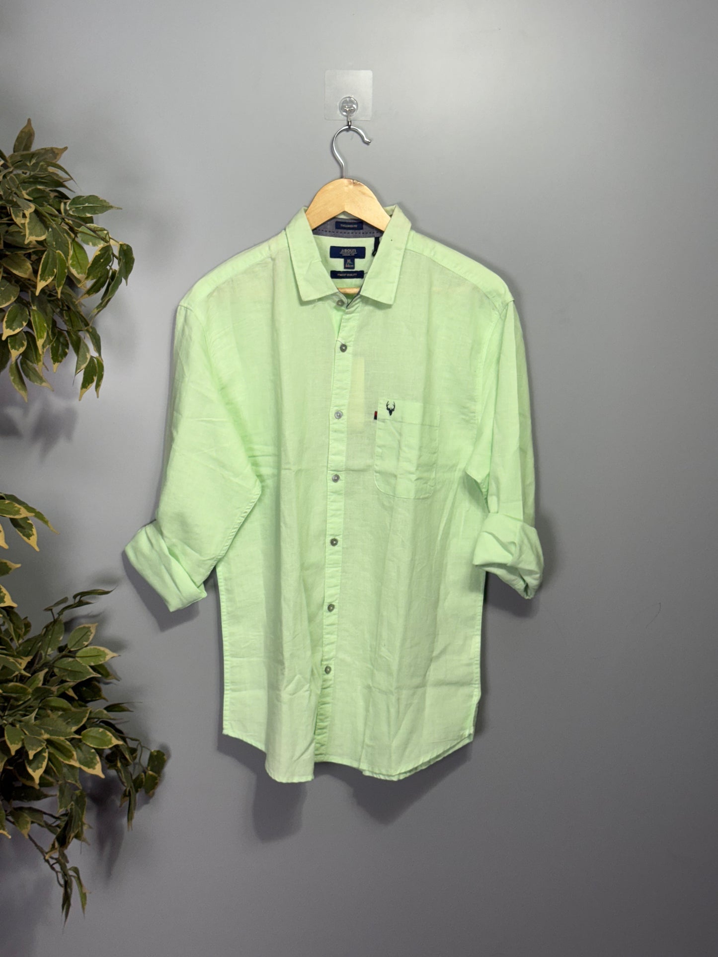 Men's Solid Full Sleeve Shirt