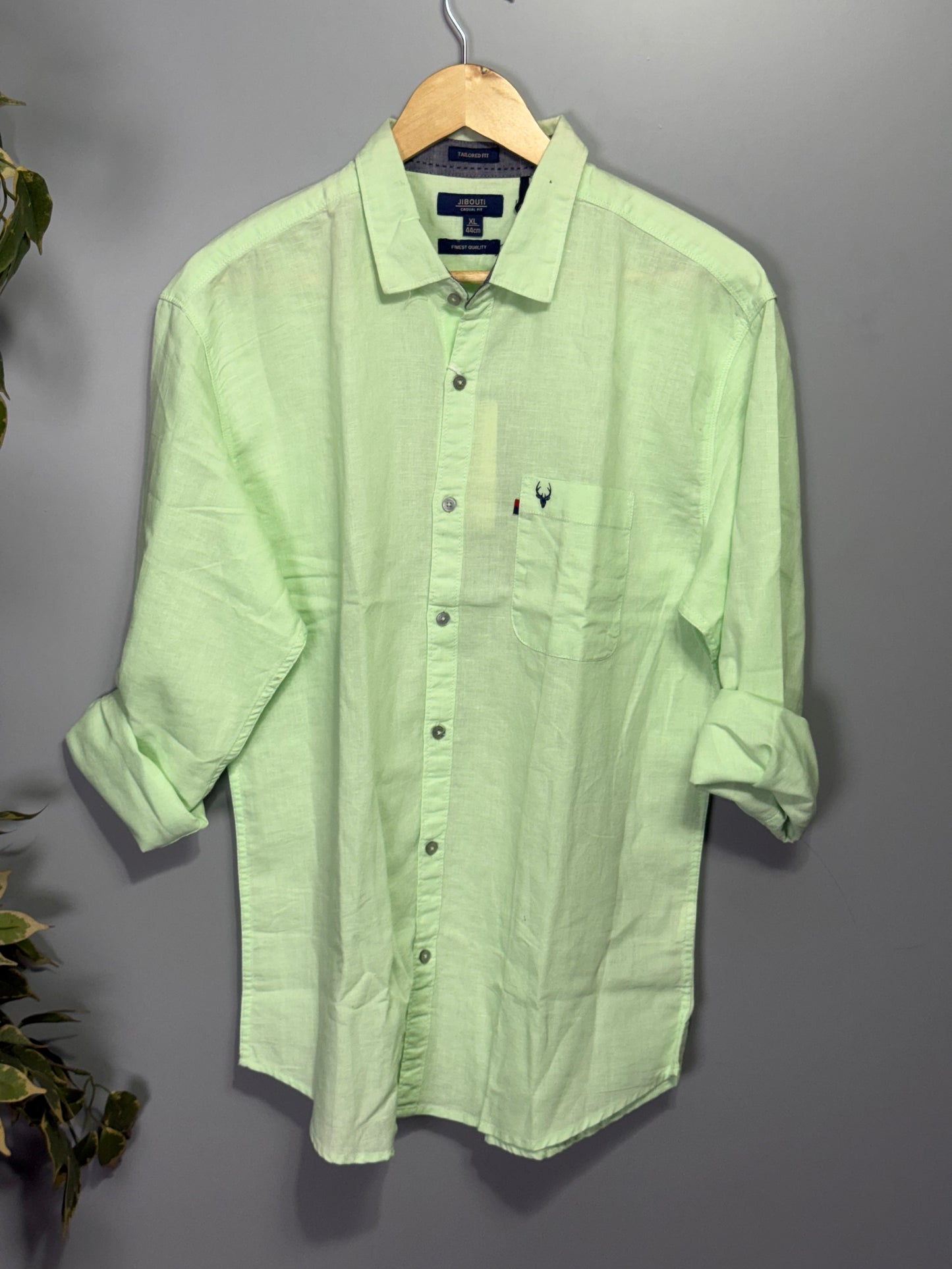 Men's Solid Full Sleeve Shirt