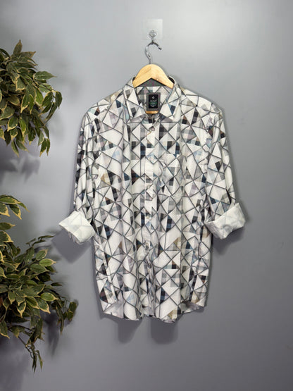 Men's Printed Full Sleeve Shirt