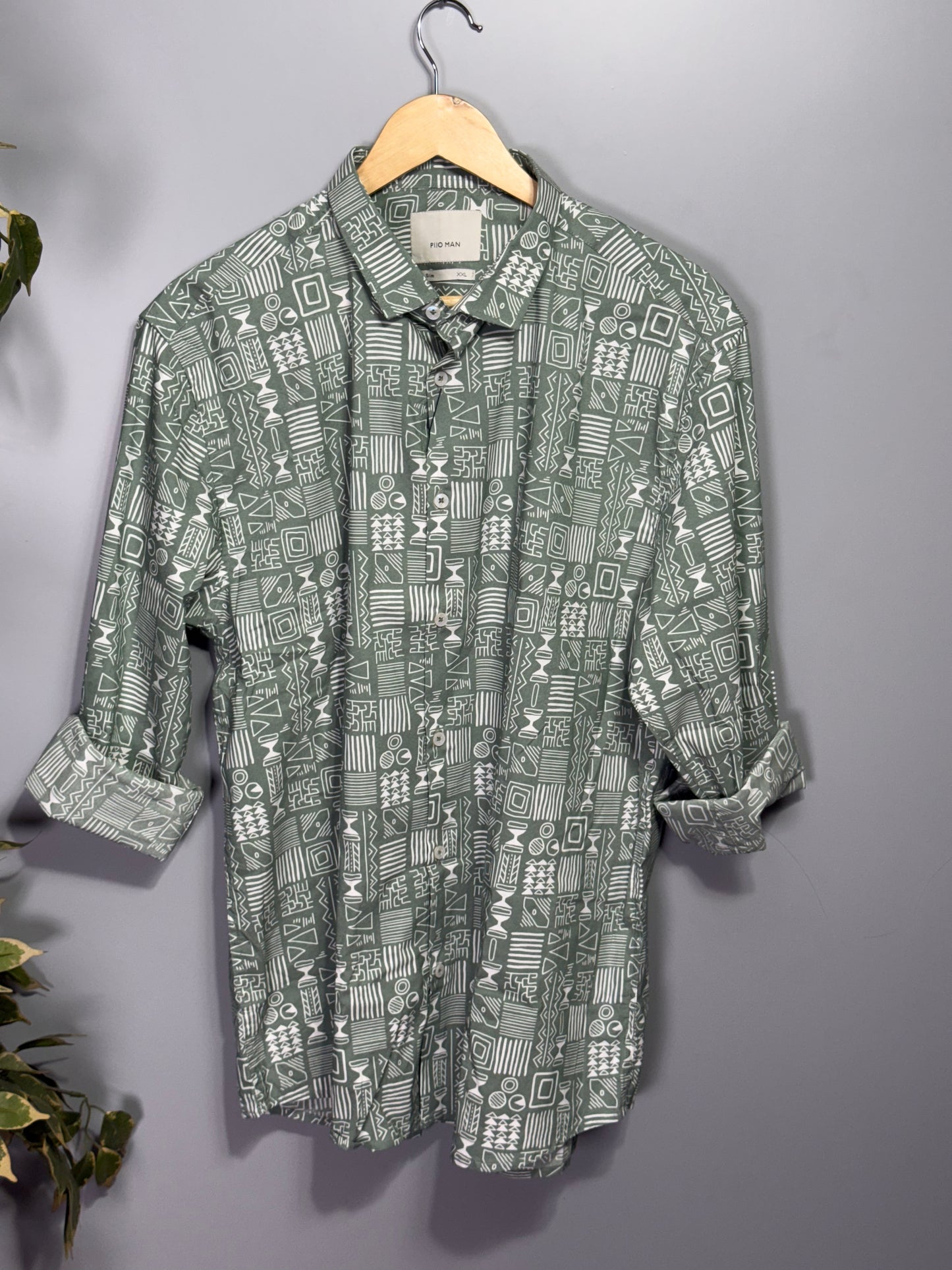 Men's Printed Full Sleeve Shirt