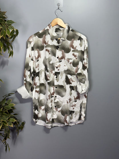 Men's Printed Full Sleeve Shirt