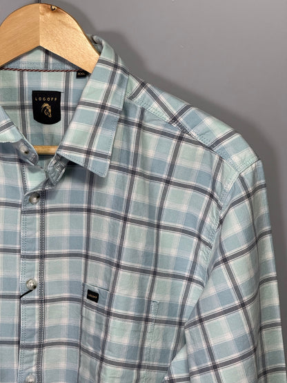 Men's Checked Full Sleeve Shirt