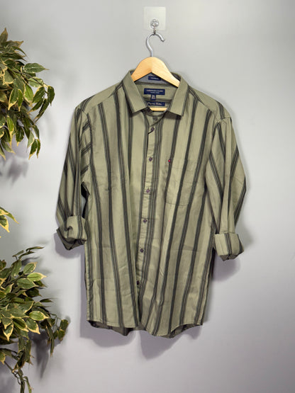 Men's Striped Full Sleeve Shirt