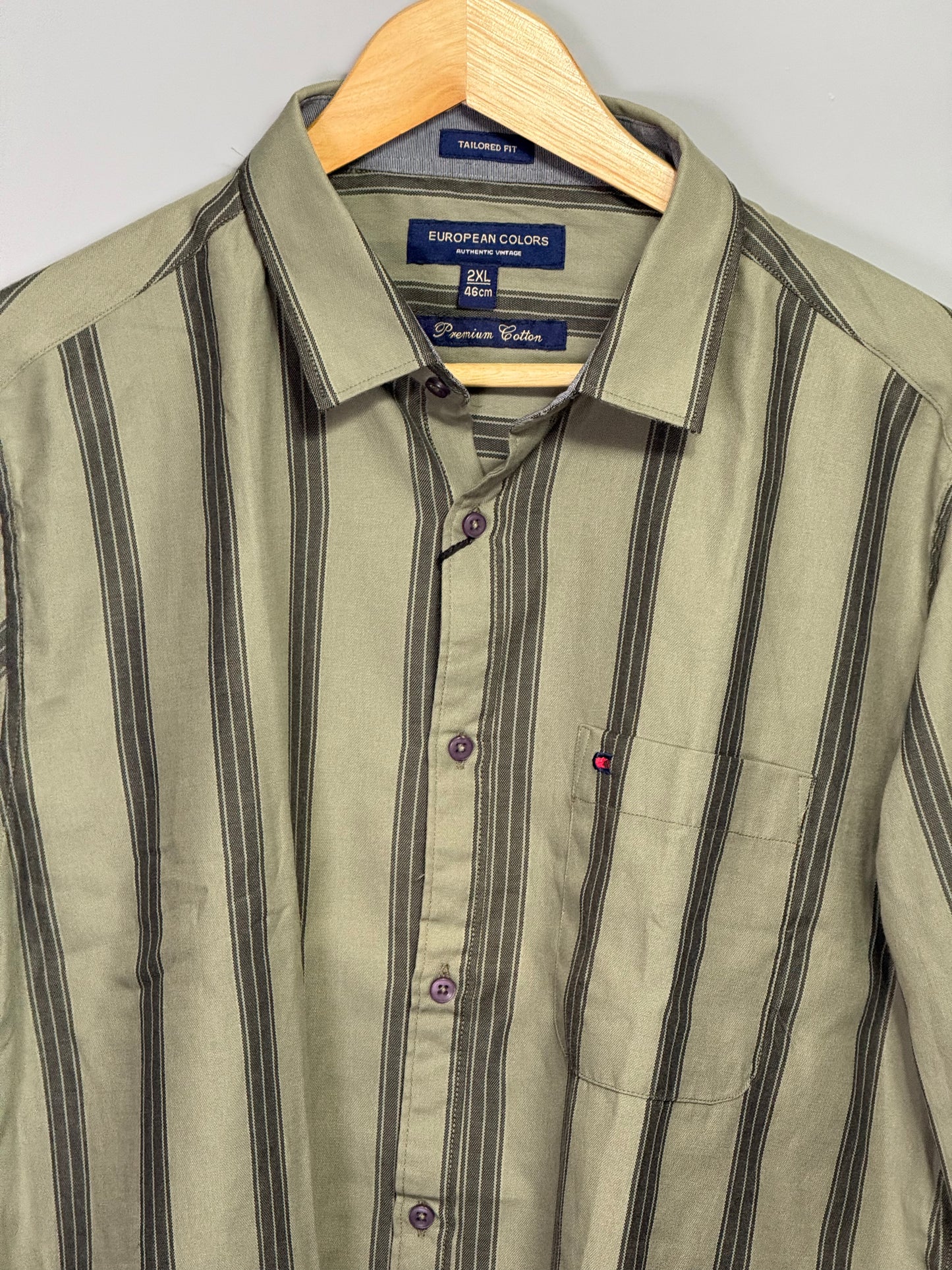 Men's Striped Full Sleeve Shirt