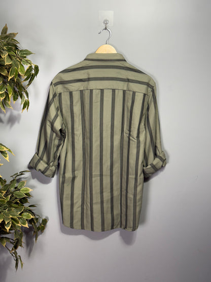 Men's Striped Full Sleeve Shirt