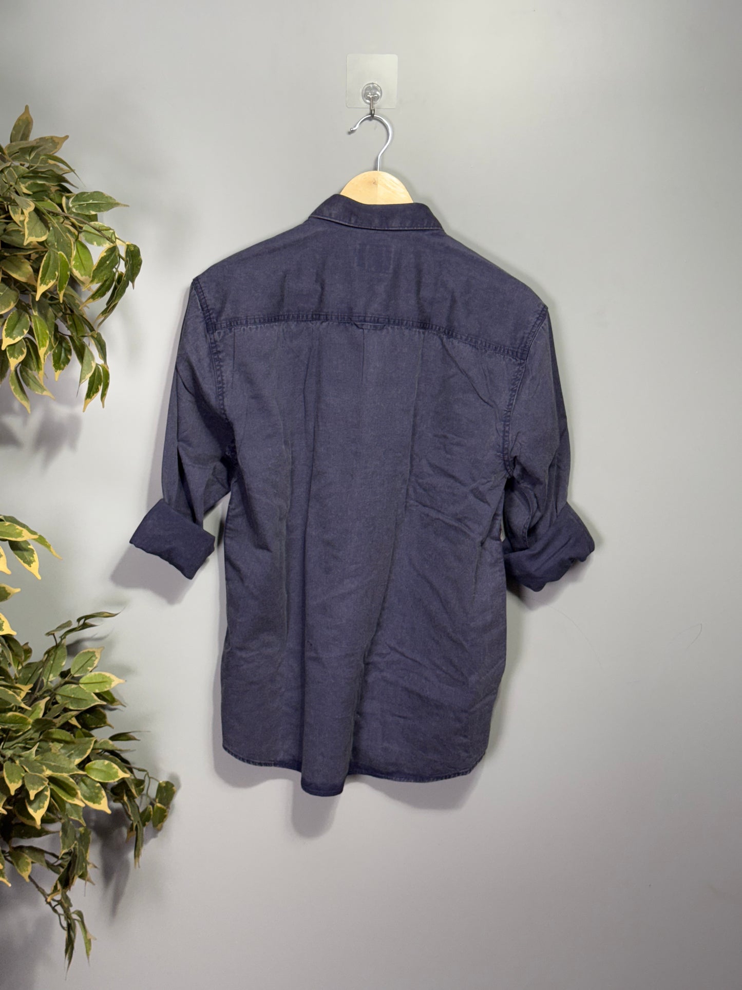 Men's Solid Full Sleeve Shirt