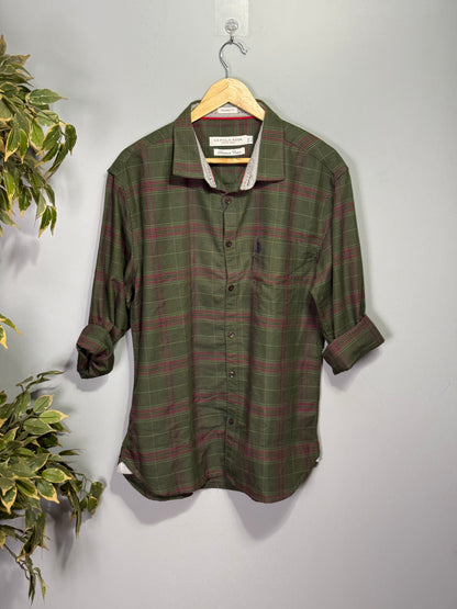 Men's Checked Full Sleeve Shirt