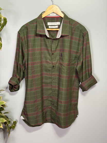 Men's Checked Full Sleeve Shirt