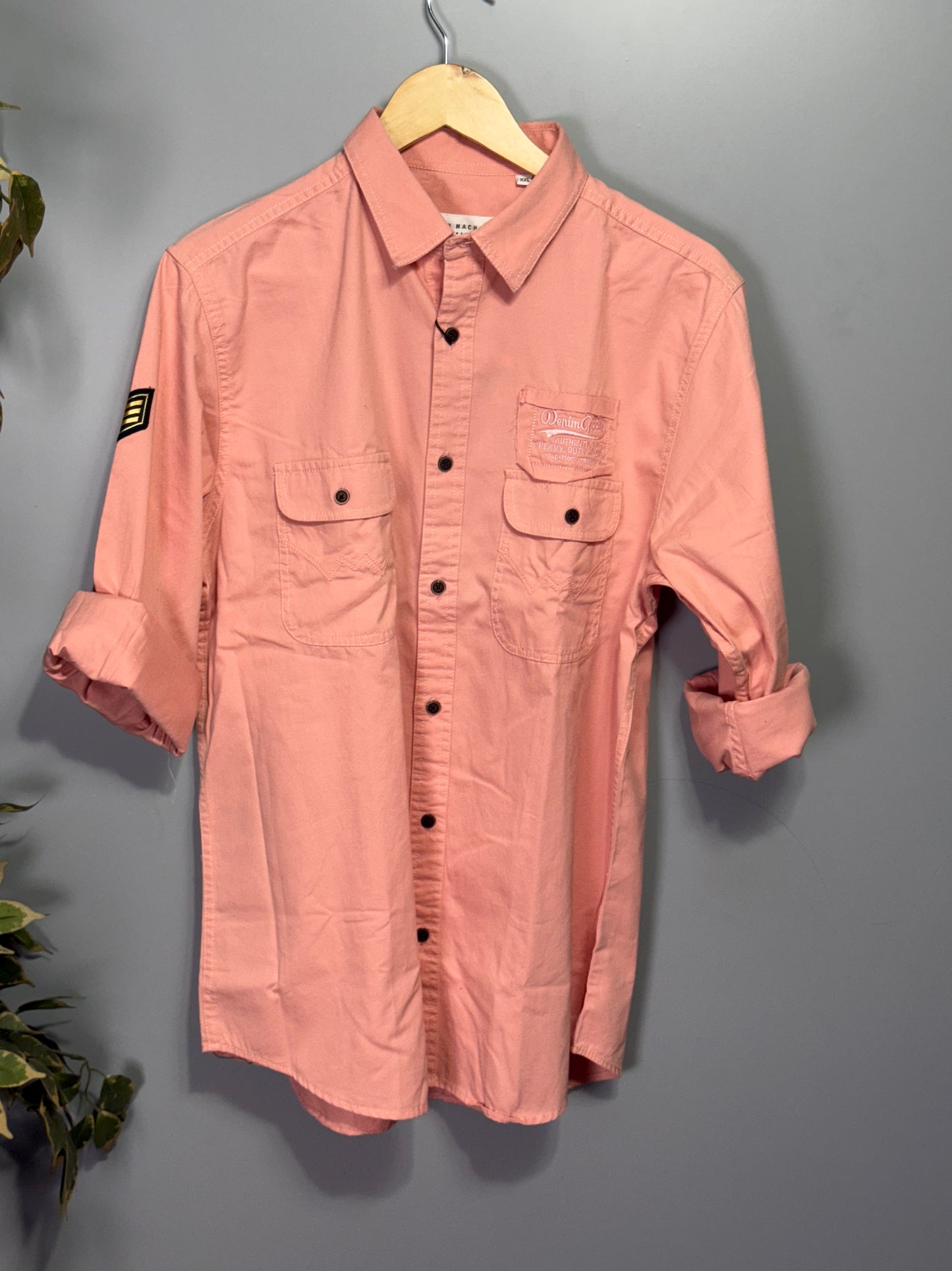 Men's Solid Full Sleeve Shirt