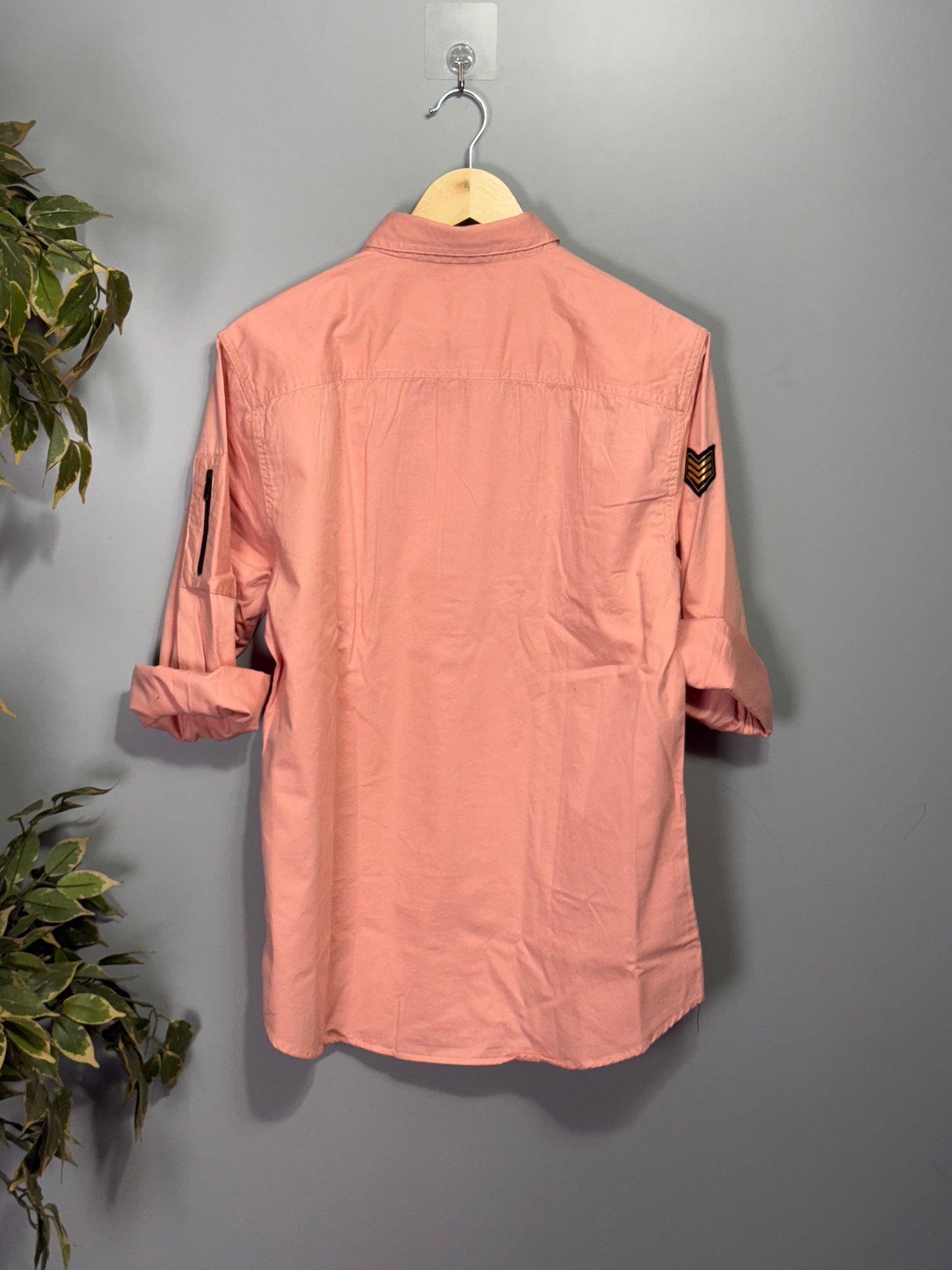 Men's Solid Full Sleeve Shirt