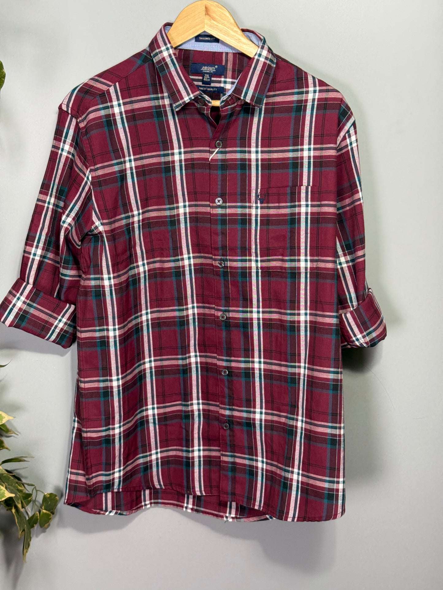 Men's Checked Full Sleeve Shirt