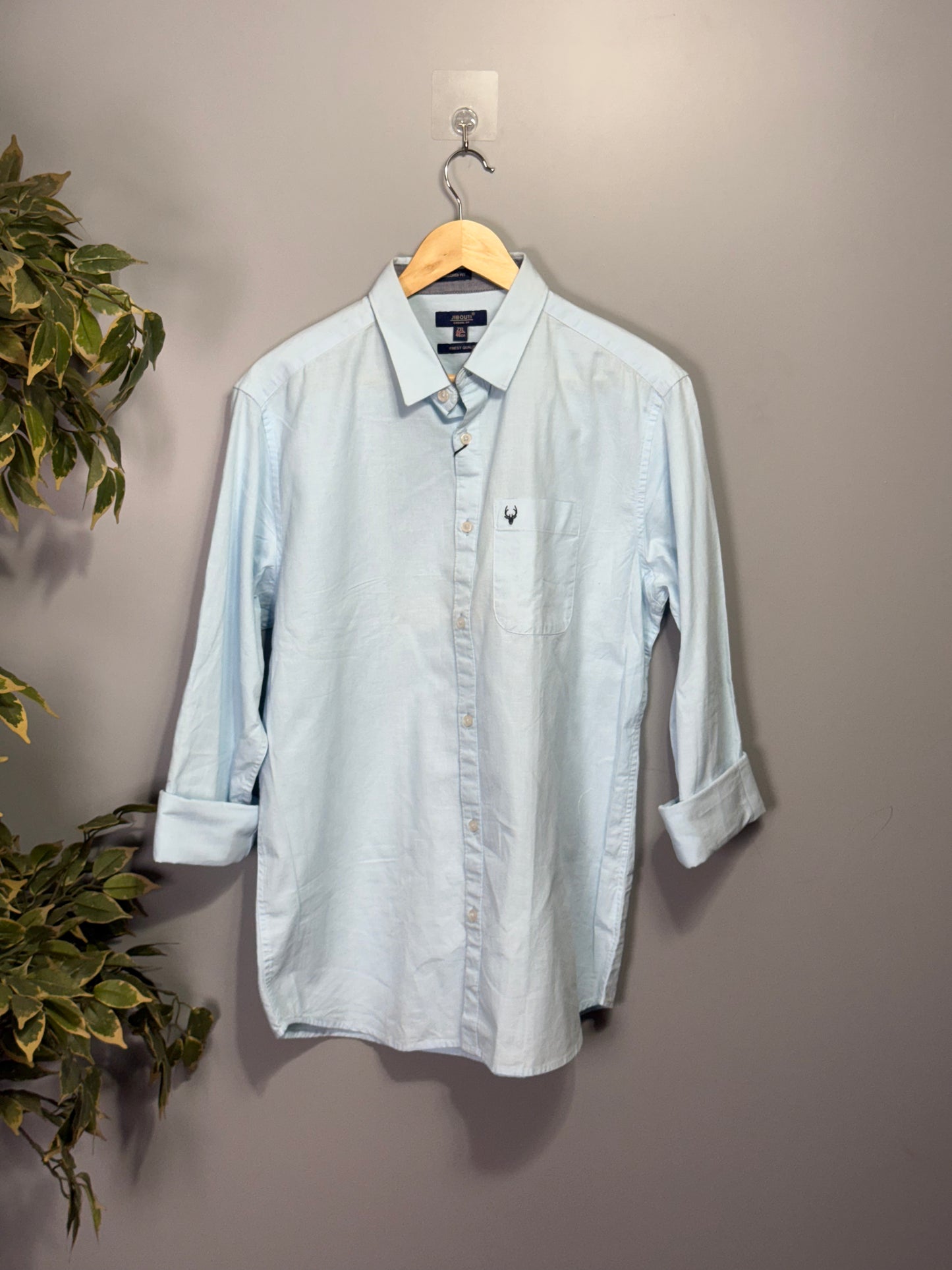 Men's Solid Full Sleeve Shirt